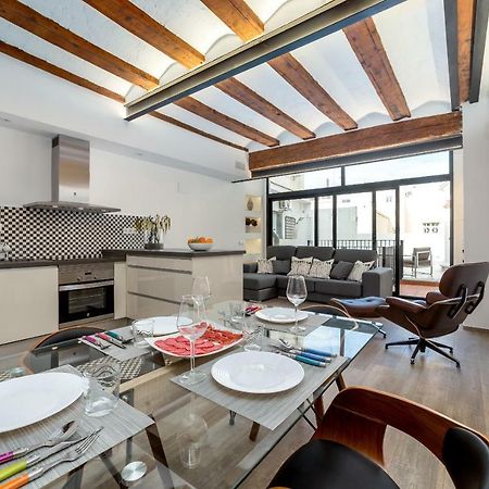 דירות ולנסיה Florit Flats - Center Luxurious 1Br 1Ba Terrace Wi-Fi Ac מראה חיצוני תמונה