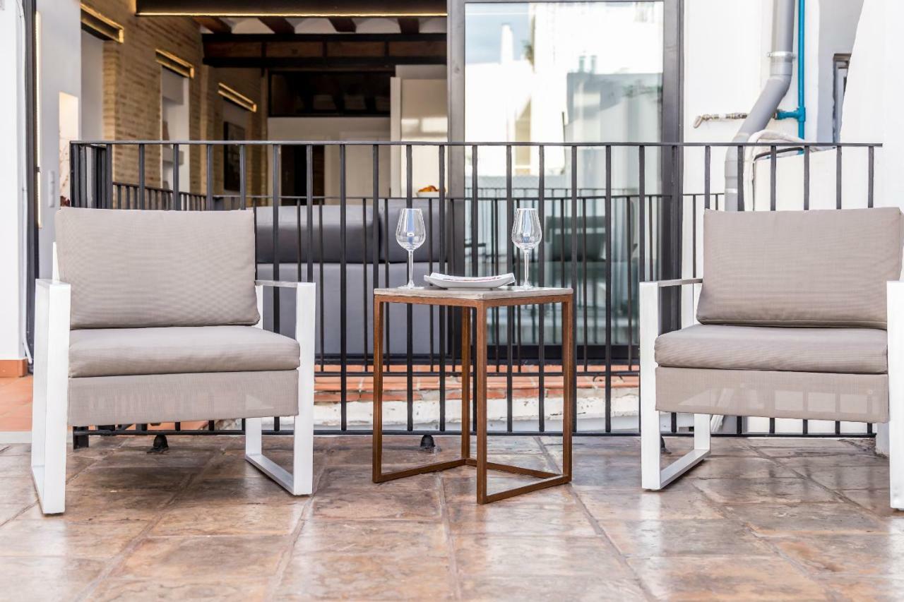 דירות ולנסיה Florit Flats - Center Luxurious 1Br 1Ba Terrace Wi-Fi Ac מראה חיצוני תמונה